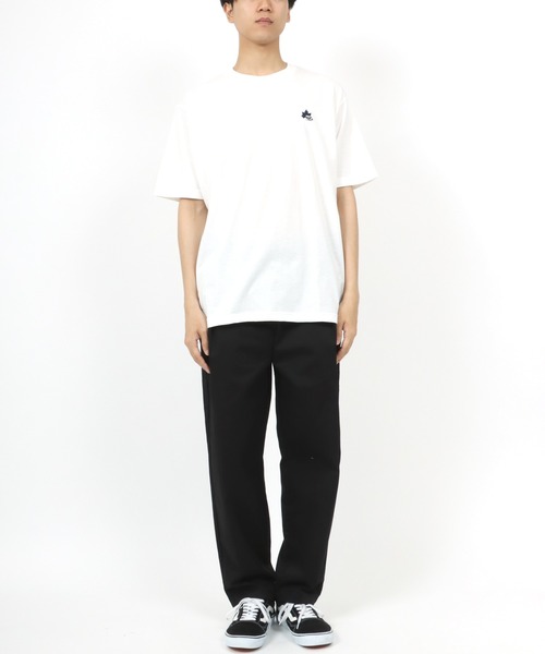 LOGOS(ロゴス)の「LOGOS/ロゴス DRY 吸水速乾 ワンポイントロゴ刺繍 無地Tシャツ 大きいサイズ(Tシャツ/カットソー・メンズ・ホワイト/ネイビー/アーミー/ワイン・2L/3L/4L/5L)」の15枚目の写真