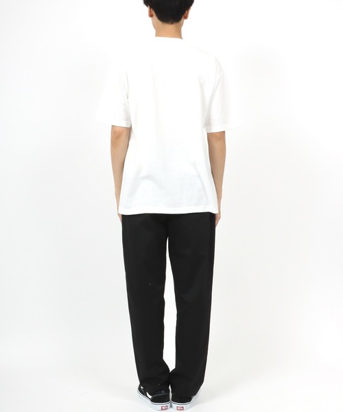 LOGOS(ロゴス)の「LOGOS/ロゴス DRY 吸水速乾 ワンポイントロゴ刺繍 無地Tシャツ 大きいサイズ(Tシャツ/カットソー・メンズ・ホワイト/ネイビー/アーミー/ワイン・2L/3L/4L/5L)」の17枚目の写真
