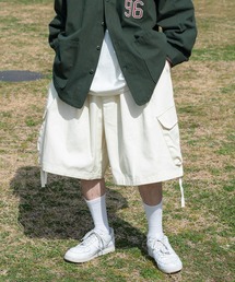 Perushu | ワイドカーゴハーフパンツ(その他パンツ)