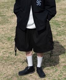 Perushu | ワイドカーゴハーフパンツ(その他パンツ)