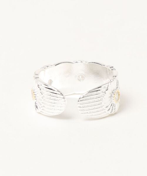 lala Born(ララボーン)の「フラワーアートリング(リング・レディース・シルバー・FREE)」の2枚目の写真