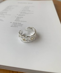 フラワーアートリング