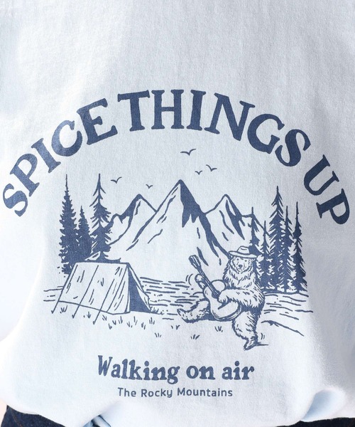 niko and...(ニコアンド)の「アソートロゴリンガーTシャツ(Tシャツ/カットソー・レディース・オフホワイト/ベージュ/サックスブルー/グレー/グリーン/チャコール・LARGE/MEDIUM)」の15枚目の写真