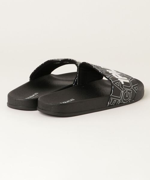 1piu1uguale3 RELAX（ウノピュウノウグァーレトレリラックス）の「1PIU1UGUALE3 RELAX/ウノピゥ ウノ ウグァーレ トレ リラックス/LOGO SANDAL（サンダル・メンズ・ホワイト/ブラック・26/27/28/29）」の4枚目の写真