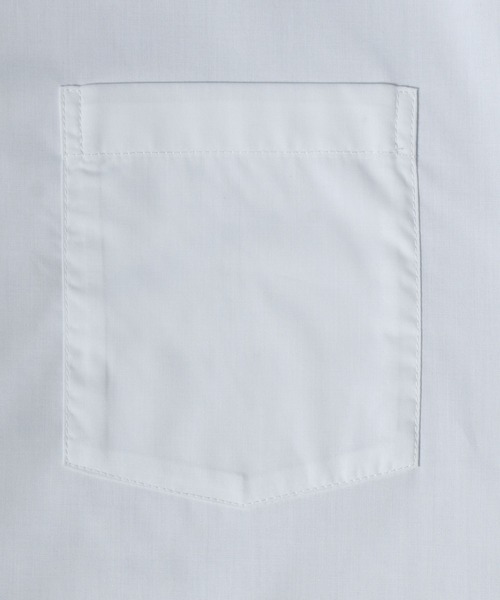 ANPAS(アンパス)の「Solid & Stripe Oversize Drop Shoulder Broadcloth Shirt/無地 ストライプ オーバーサイズ ドロップショルダー ブロードシャツ(シャツ/ブラウス・メンズ・ホワイト/ベージュ/ブルー/ホワイト系その他/ブルー系その他/ブルー系その他2/ブルー系その他3・LL/M/L)」の9枚目の写真