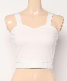 PAGEBOY | リブショートタンク(タンクトップ)