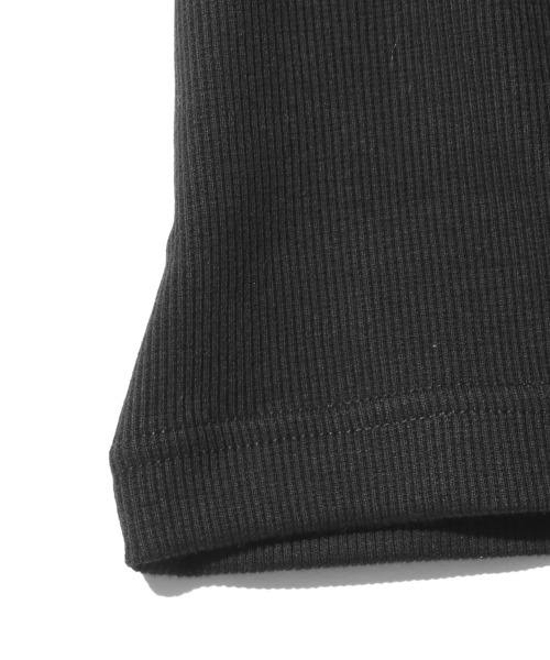 Alpha Industries（アルファインダストリーズ）の「ALPHA INDUSTRIES/アルファインダストリーズ S/S RIB T CREW NECK リブクルーネックT（Tシャツ/カットソー・メンズ・グレー/ホワイト/ブラック・XL/L/M）」の15枚目の写真