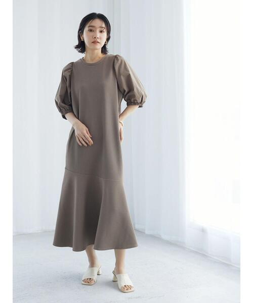 ELENCARE DUE(エレンカーレデュエ)の「・ELENCARE DUE マーメイドワンピース(ワンピース・レディース・グリーン/モカ/ブラック・FREE)」の5枚目の写真