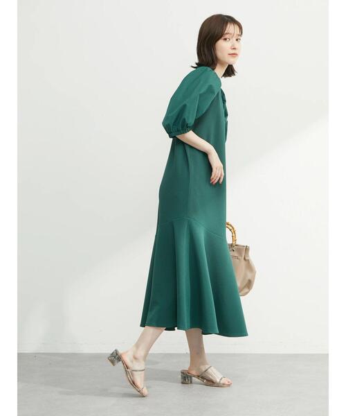 ELENCARE DUE(エレンカーレデュエ)の「・ELENCARE DUE マーメイドワンピース(ワンピース・レディース・グリーン/モカ/ブラック・FREE)」の6枚目の写真