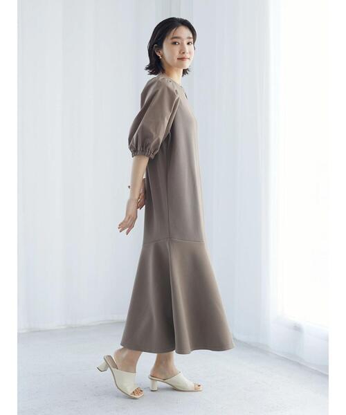 ELENCARE DUE(エレンカーレデュエ)の「・ELENCARE DUE マーメイドワンピース(ワンピース・レディース・グリーン/モカ/ブラック・FREE)」の17枚目の写真