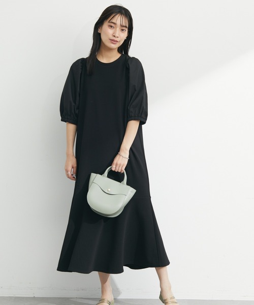 ELENCARE DUE(エレンカーレデュエ)の「・ELENCARE DUE マーメイドワンピース(ワンピース・レディース・グリーン/モカ/ブラック・FREE)」の1枚目の写真