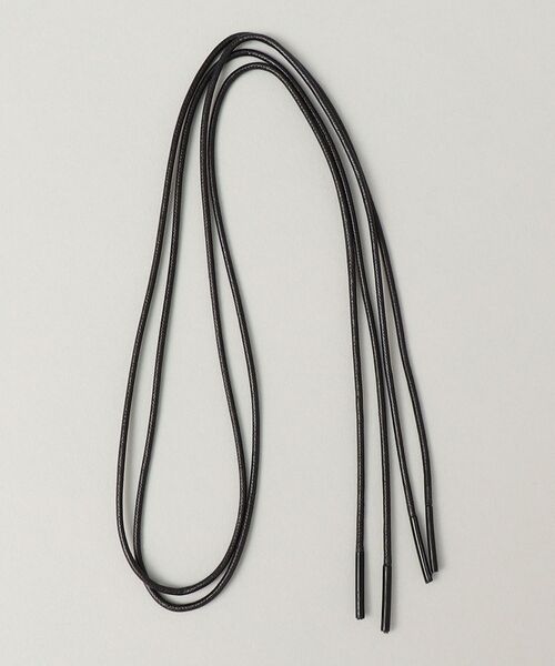 SHIPS(シップス)の「SHIPS: 3アイレット シューレース (70cm)(シューズアクセサリー・メンズ・ブラウン/ブラック・ONE SIZE)」の1枚目の写真