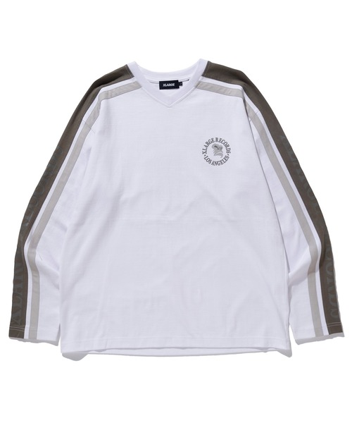 XLARGE（エクストララージ）の「STRIPED SLEEVE HEAVYWEIGHT L/S