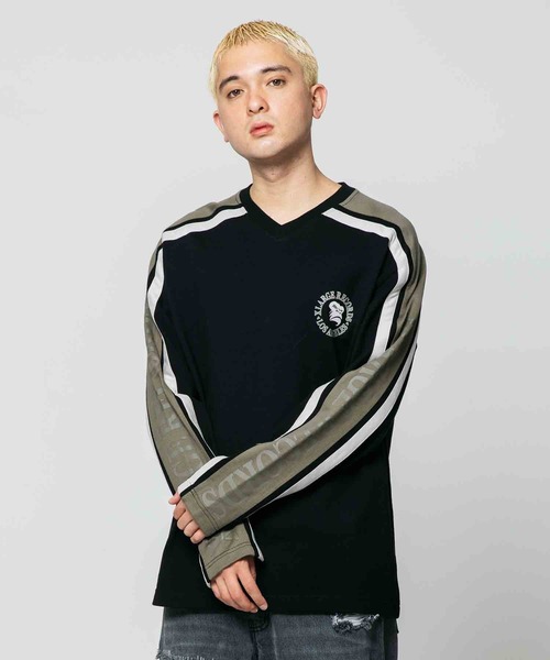 XLARGE（エクストララージ）の「STRIPED SLEEVE HEAVYWEIGHT L/S