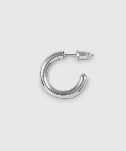 ISOLATION（アイソレーション）の「【ISOLATION / アイソレーション】Silver925 Classic Hoop Pierce / クラシックフープピアス（ピアス（片耳用）・レディース・シルバー・FREE）」の15枚目の写真