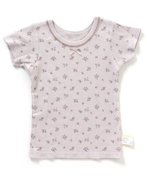 GIRLS ワッフル半袖インナー