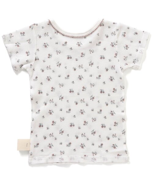 apres les cours（アプレレクール）の「GIRLS ワッフル半袖インナー（インナーウェア/肌着・キッズ・アイボリー/ラベンダー/ピンク/キナリ・90/130/100/80/110/120）」の8枚目の写真