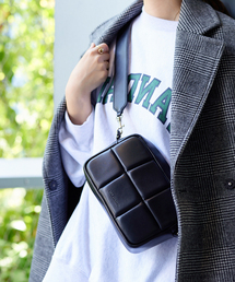 ADD CULUMN | 【ADD CULUMN/アドカラム】PUFF-CROSS BODY：ショルダーバッグ(ショルダーバッグ)
