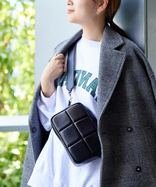 バッグ ADD CULUMN PUFF HAND BAG ADD CULUMN ショルダーバッグ バッグ CULUMN(アドカラム) PUFF