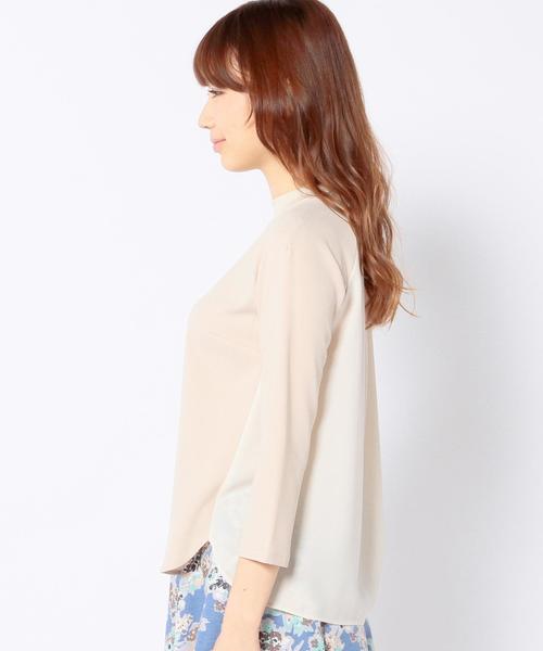 Another Edition（アナザーエディション）の「バックギャザーブラウス/AEBC バックギャザー BLS◆（シャツ/ブラウス・レディース・ホワイト/ブラック/ベージュ・フリー）」の5枚目の写真