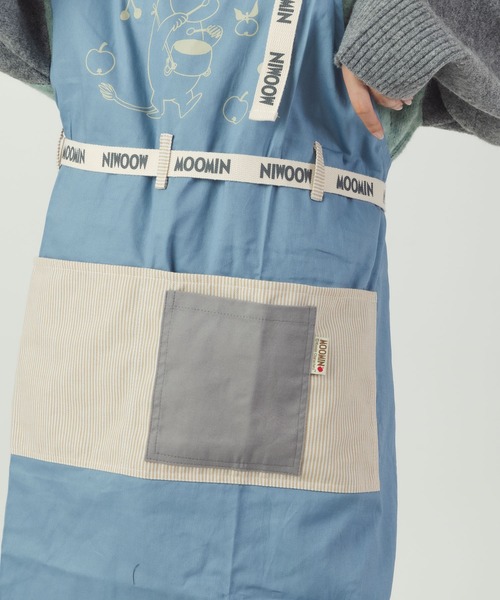 ムーミン 11ぴきのねこ エプロン ホルターネック apron WNI（エプロン