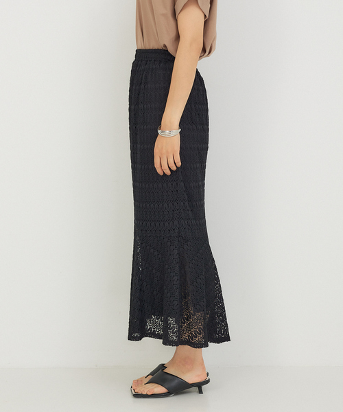 abahouse mavie（アバハウスマヴィ）の「レースマーメイドスカート（スカート・レディース・ブラック/ブラウン・フリー）」の11枚目の写真