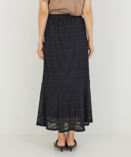 abahouse mavie（アバハウスマヴィ）の「レースマーメイドスカート（スカート・レディース・ブラック/ブラウン・フリー）」の12枚目の写真