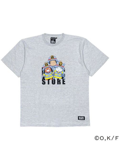 MFC STORE(エムエフシーストア)の「MFC STORE × 炎炎ノ消防隊 119 LOGO TEE(Tシャツ/カットソー・メンズ・ブラック/ホワイト/グレー・XXL/S/XL/L/M)」の3枚目の写真