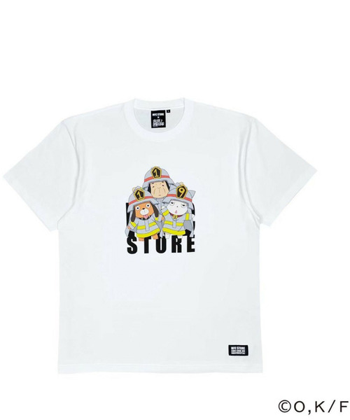 MFC STORE（エムエフシーストア）の「MFC STORE × 炎炎ノ消防隊 119 LOGO TEE（Tシャツ/カットソー）」 WEAR