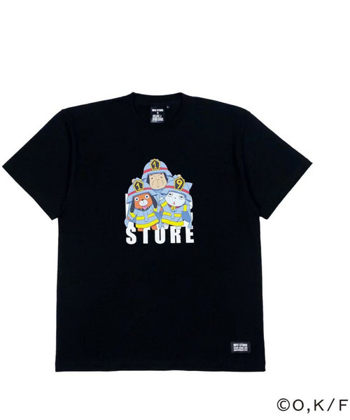 MFC STORE(エムエフシーストア)の「MFC STORE × 炎炎ノ消防隊 119 LOGO TEE(Tシャツ/カットソー・メンズ・ブラック/ホワイト/グレー・XXL/S/XL/L/M)」の2枚目の写真