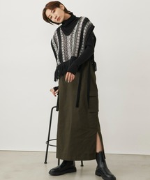 ロービングジャガード2WAYニットベスト
