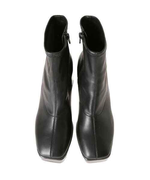 EVRIS（エヴリス）の「スリムチャンキーブーツ（ブーツ・レディース・ホワイト/ブラック・SMALL/MEDIUM/LARGE）」の17枚目の写真