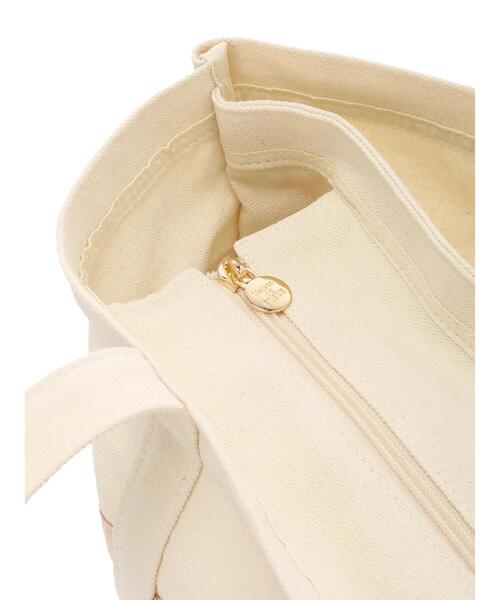 Maison de FLEUR（メゾンドフルール）の「多機能帆布トートMバッグ（トートバッグ・レディース・ブラック/ブラウン/アイボリー・FREE）」の18枚目の写真
