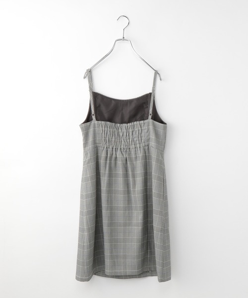 GLOBAL WORK（グローバルワーク）の「インナー付きジャンスカ/AND YUA ANY/299304（ジャンパースカート・キッズ・ベージュ/グレー・150cm/160cm）」の16枚目の写真