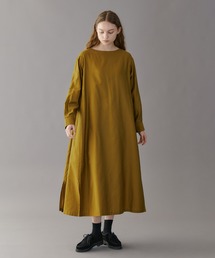 LE GLAZIK | LE GLAZIK | モールスキン クルーネックドレス WOMEN(ワンピース)