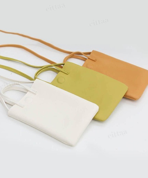 Dalfwin（ダールフィン）の「2022 AW 秋冬 レディース バッグ スクエアミニスマホショルダー スマホポシェット（ショルダーバッグ・レディース・ホワイト/ブラック/ダークベージュ・ONE SIZE）」の9枚目の写真