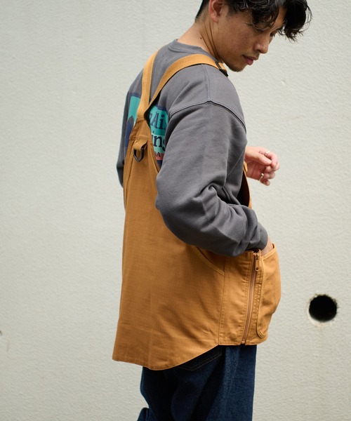 Franklin Climbing（フランクリンクライミング）の「【Franklin Climbing】焚き火エプロンベスト（ベスト・メンズ・ブラック/カーキ/ブラウン系その他・L/XL/M）」の12枚目の写真