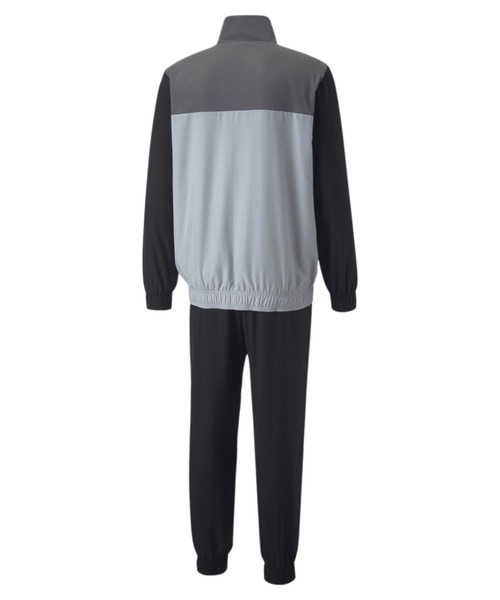 PUMA（プーマ）の「プーマ PUMA ウーブン トラックスーツ（ジャージ・メンズ・レッド/ブラック×ホワイト/ブルー・M/L/LL/S/3L）」の4枚目の写真