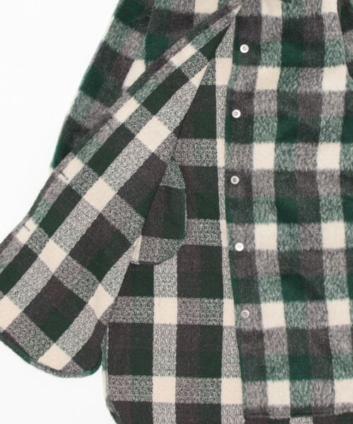 ブロックチェックビックアウター（その他アウター）｜coca（coca