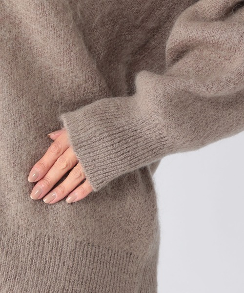 BARNYARDSTORM（バンヤードストーム）の「BARNYARDSTORM / モヘアカーデ（カーディガン/ボレロ・レディース・ブルー/モカ・FREE）」の22枚目の写真