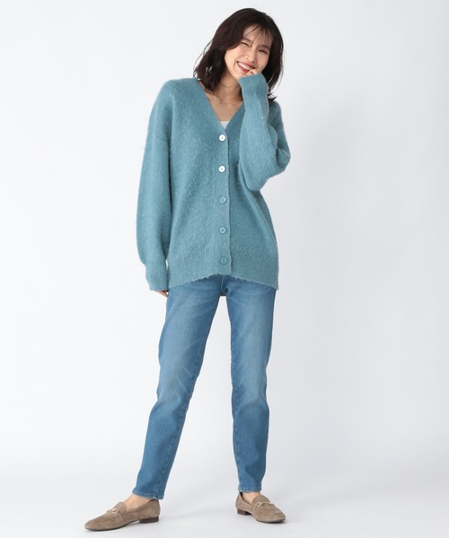 BARNYARDSTORM（バンヤードストーム）の「BARNYARDSTORM / モヘアカーデ（カーディガン/ボレロ・レディース・ブルー/モカ・FREE）」の7枚目の写真