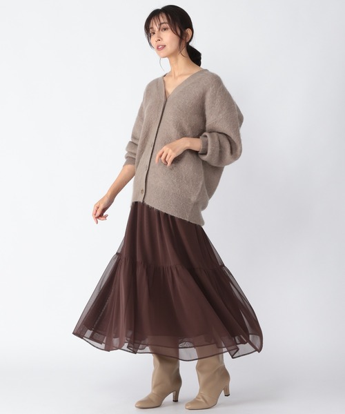 BARNYARDSTORM（バンヤードストーム）の「BARNYARDSTORM / モヘアカーデ（カーディガン/ボレロ・レディース・ブルー/モカ・FREE）」の12枚目の写真