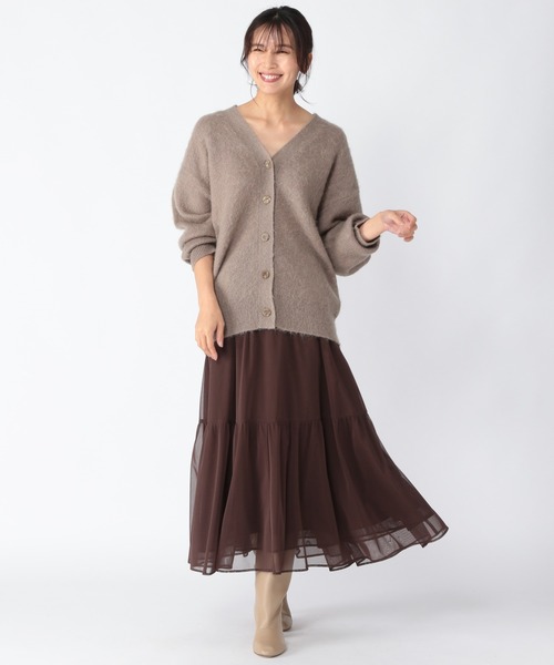 BARNYARDSTORM（バンヤードストーム）の「BARNYARDSTORM / モヘアカーデ（カーディガン/ボレロ・レディース・ブルー/モカ・FREE）」の13枚目の写真