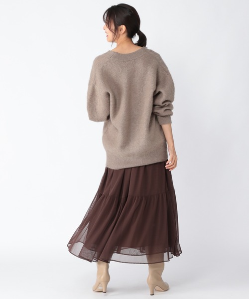 BARNYARDSTORM（バンヤードストーム）の「BARNYARDSTORM / モヘアカーデ（カーディガン/ボレロ・レディース・ブルー/モカ・FREE）」の14枚目の写真