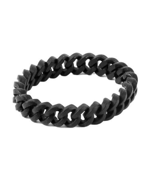 Figments(フィグメンツ)の「ラバーチェーンブレスレット(ブレスレット・レディース・オレンジ/ブラック/ブルー・FREE)」の8枚目の写真