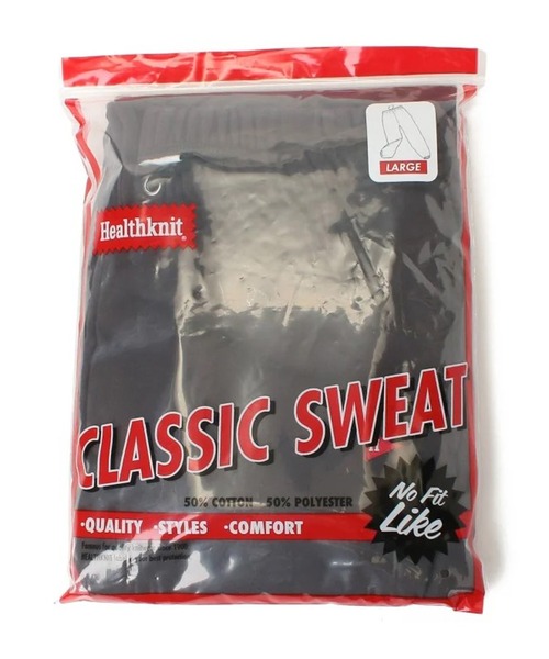 Healthknit(ヘルスニット)の「【Healthknit】クラシックスウェットジムパンツ パック ※54008(スウェットパンツ・メンズ・ブラック/グレー・L/XL/M)」の6枚目の写真