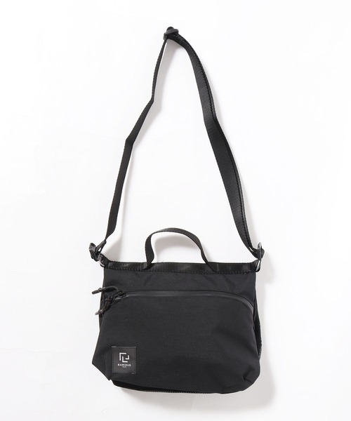 ABU GARCIA（アブ・ガルシア）の「AbuGarcia×RAMIDUS/アブ ガルシア×ラミダス DOUBLE FLAP SACOSHE サコッシュ ショルダーバッグ ワンポイント ロゴ（ショルダーバッグ・メンズ・ブラック/オリーブ・FREE）」の5枚目の写真