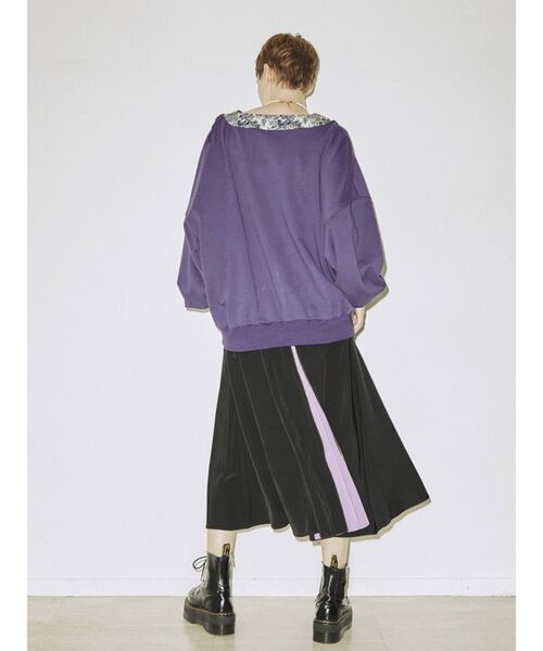 jouetie（ジュエティ）の「バックZIPバイカラースカート（スカート