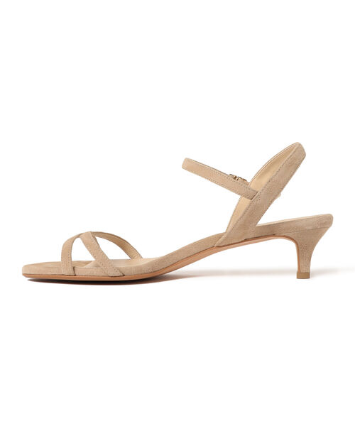 Demi-LuxeBEAMS/クロスストラップサンダル
