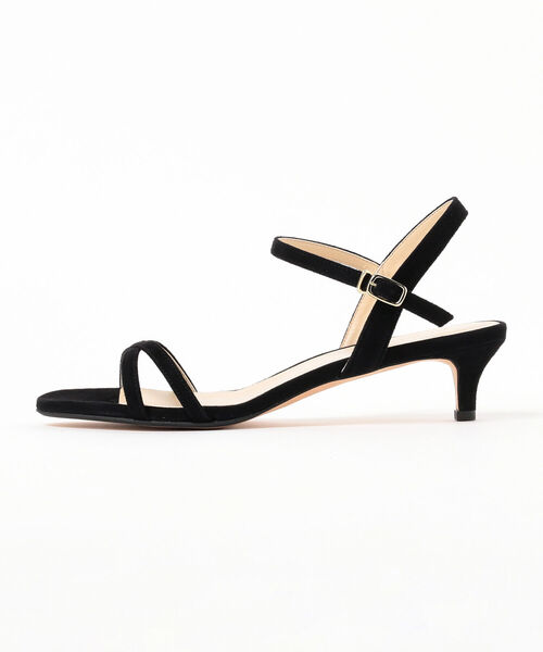 Demi-LuxeBEAMS/クロスストラップサンダル